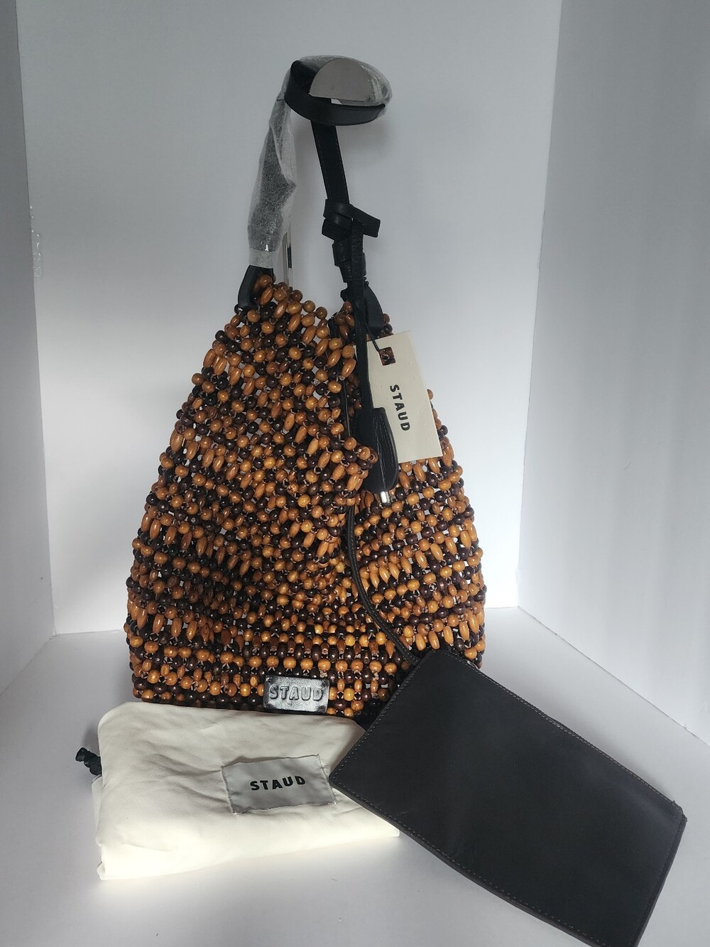 STAUD NWT Driftwood Shoulder Bag